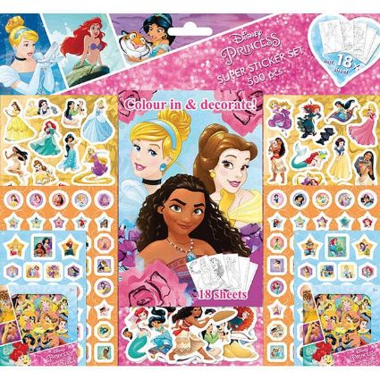 Picture of Super sticker set 500 Disney Princess
