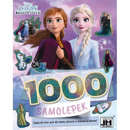Picture of 1000 stickers with activities Frozen