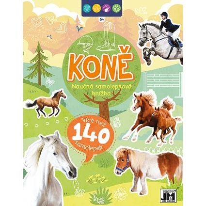 Picture of Educational sticker books 6+ Horses