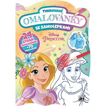 Obrázek Tvarované omalovánky Disney Princezny