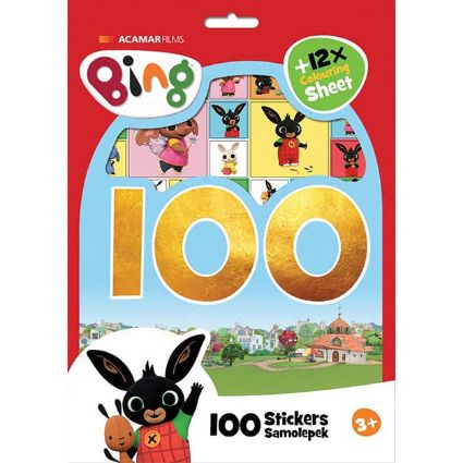 Picture of 100 stickers holograph set Bing