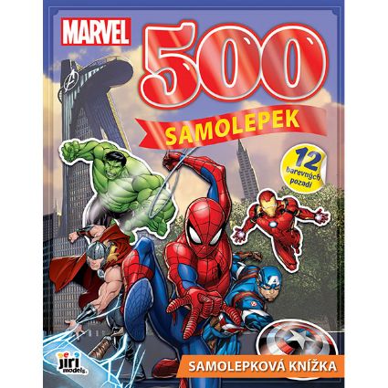 Obrázek 500 samolepek Marvel