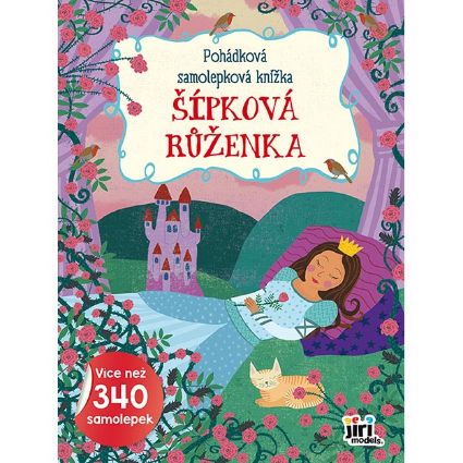 Obrázek Pohádková samolepková knížka Šípková Růženka