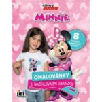 Obrázek Omalovánky s nažehlovacími obrázky Minnie