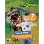 Obrázek Omalovánky s nažehlovacími obrázky Dinosauři