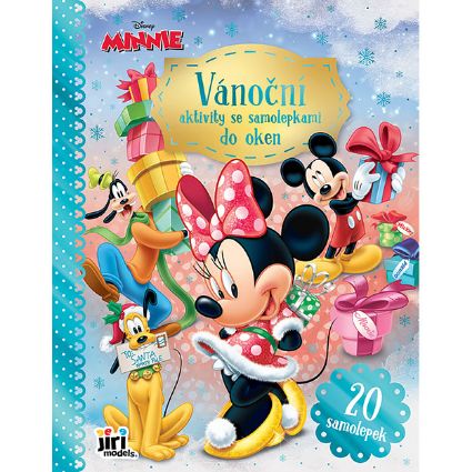 Obrázek Vánoční aktivity se samolepkami do oken Minnie