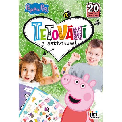 Obrázek Tetování s aktivitami Prasátko Peppa