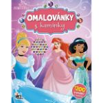 Obrázek Omalovánky s kamínky Disney Princezny