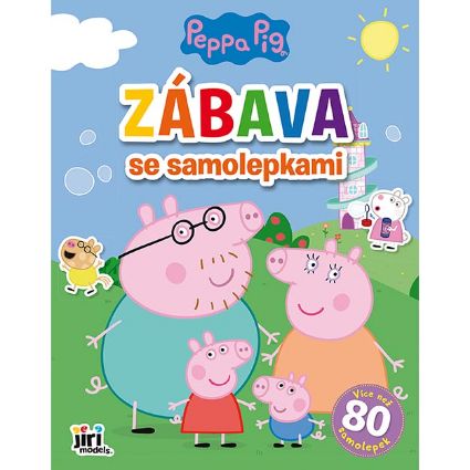 Obrázek Zábava se samolepkami Prasátko Peppa