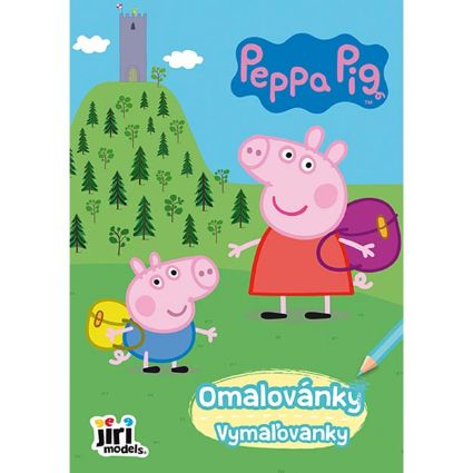 Obrázek Omalovánky A5 Prasátko Peppa