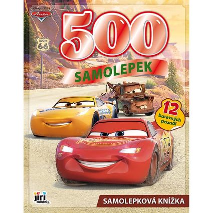 Obrázek 500 samolepek Auta