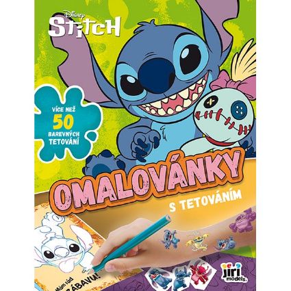 Obrázek Omalovánky s tetováním Lilo & Stitch