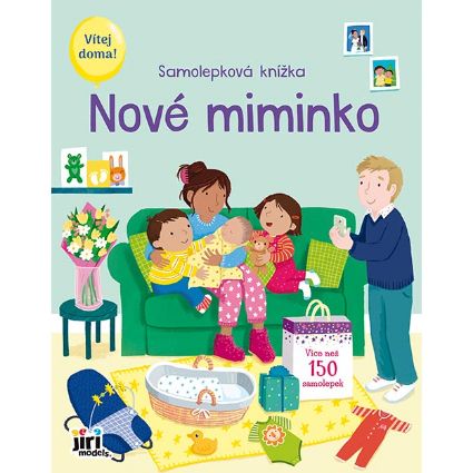 Obrázek Samolepková knížka Nové miminko