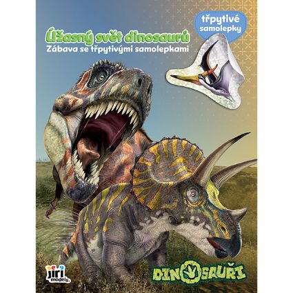 Obrázek Zábava se třpytivými samolepkami Dinosauři