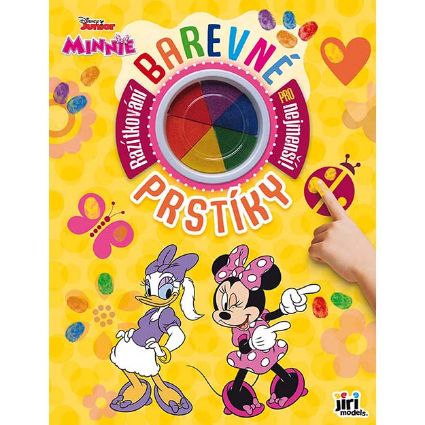 Obrázek Barevné prstíky Minnie